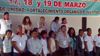 Proclamación de nuevo CEN SUTEP 2016-2019 