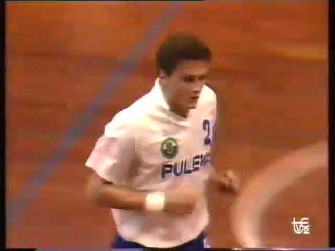 LIGA ASOBAL 1990/91 PULEVA  MÁLAGA 22 ATLÉTICO DE MADRID 33