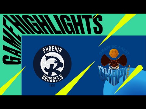 Phoenix Brussels Basketball vs Okapi Aalst // BNXT League