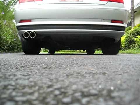 2001BMW 330ci...borla cat back+headers+K&N intake