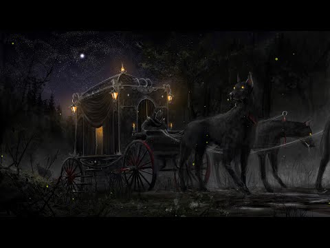 Carriage Ride Through the Forest | 8 Hour | Night Ambiance, Carriage Sounds, Forest Noises