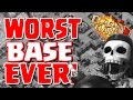 Clash Of Clans | WORST BASE IN CLASH OF.