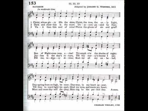 Christ, Whose Glory Fills the Skies (Ratisbon)