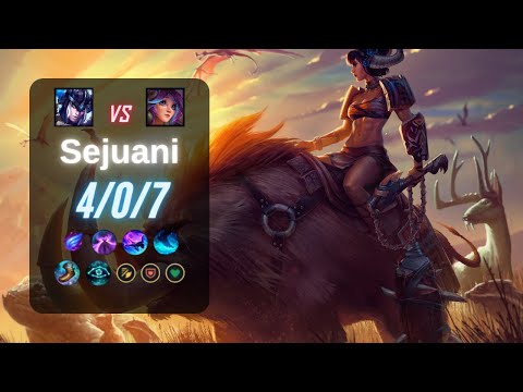 Sejuani Jungle vs Lillia - EUW LoL Challenger 13.16