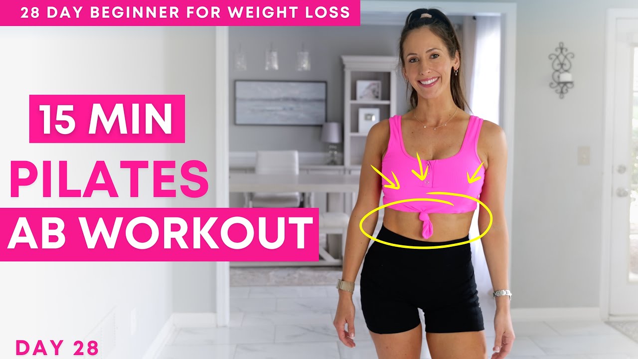 28 Day Pilates Challenge for Weight Loss | DAY 28 Pilates Ab Workout