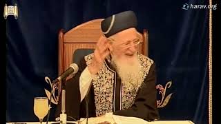 דיני רפואה בשבת  - פרשת כי תצא - ו' אלול תשס"ז - מרן הרב מרדכי אליהו (הרב מרדכי אליהו זצ"ל) - התמונה מוצגת ישירות מתוך אתר האינטרנט יוטיוב. זכויות היוצרים בתמונה שייכות ליוצרה. קישור קרדיט למקור התוכן נמצא בתוך דף הסרטון