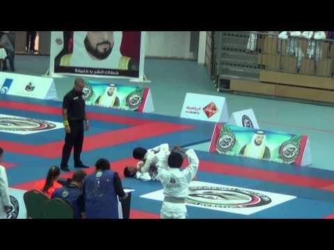 Abu Dhabi Open JIu Jitsu Cup 2014 - Muhammad Koshmambet 1/4 final
