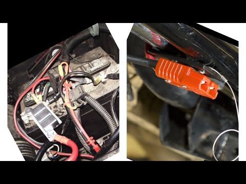 Installing badlands winch circuit breaker and Anderson Quick disconnect