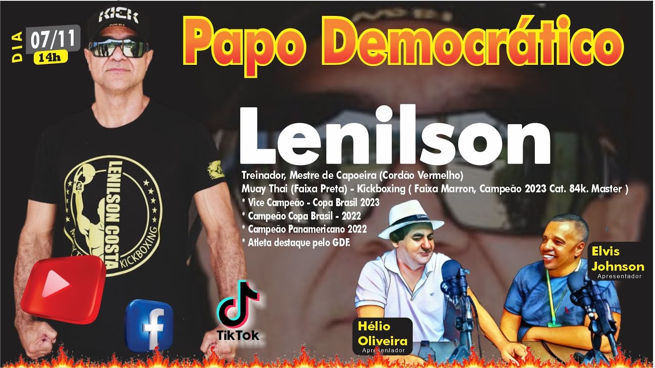 Papo Democrático com LENILSON