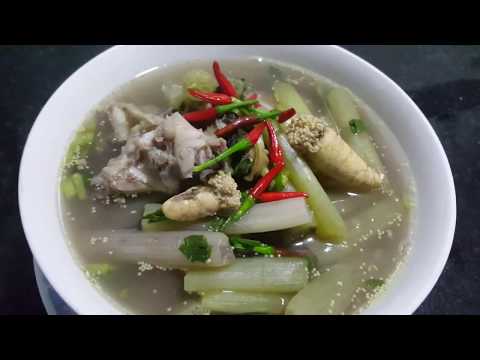 Yummy Sweet And Sour Fish Soup And Snail With Waterlilies - Easy Food Cooking At Home Video