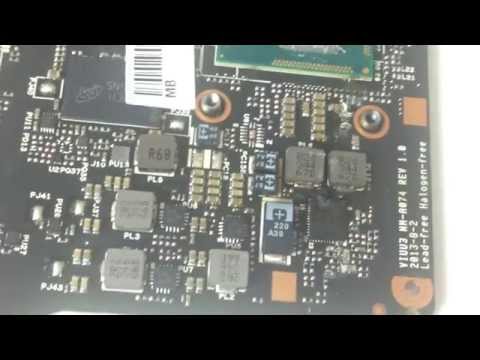 Flüssigkeitsschaden beim Laptop: am Beispiel des  Lenovo Yoga 2 Ultrabook