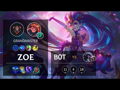 Zoe Bot vs Kai'Sa - EUW Grandmaster Patch 11.13