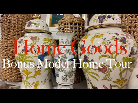 Home Goods Shopping !! PLUS Model Home Tour !