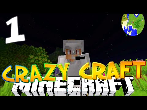 Minecraft CRAZY CRAFT 3.0 #1"RANDOM LOOT ROOM!?" (Crazy Craft SMP)