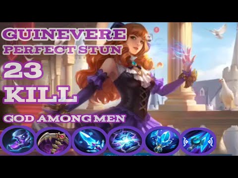 GUINEVERE perfect stun combo  Best BUILD SPELL bring to much damage