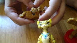 World of Madagascar 3 figures Alex & Gia by Spiderman Jerry