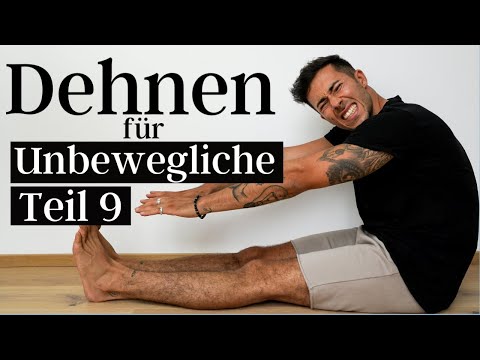 DEHNEN FÜR UNBEWEGLICHE Teil 9 - 15 Minuten Stretching Routine für Anfänger & Männer