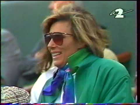 Boris Becker vs. Henri Leconte French Open 1988 4th round PART 7