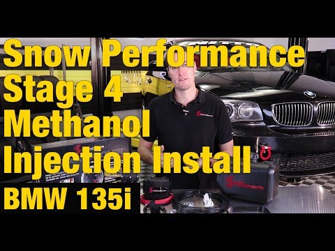 Snow Performance Stage 4 Water Methanol Injection System Overview & Install on BMW 135i