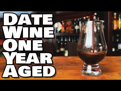 Date Syrup Wine One Year Aged Tasting