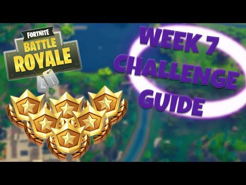 HOW TO COMPLETE ALL WEEK 7 CHALLENGES – SEASON 6 | FORTNITE BATTLE ROYALE TIPS/TUTORIALS