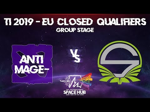 Anti-MagE- vs Singularity - TI9 EU Regional Qualifiers: Group Stage