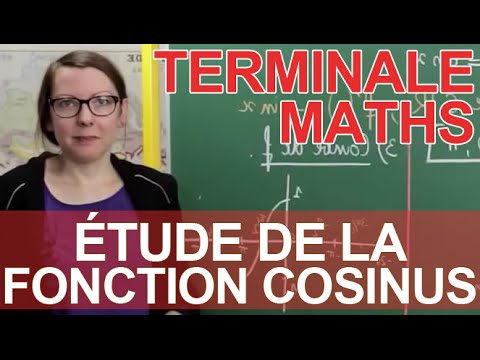 Étude de la fonction cosinus