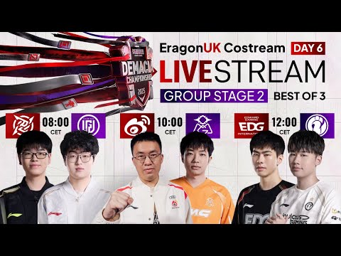 🔴 Demacia Cup 데마시아 컵 | NIP vs LGD | WBG vs OMG | EDG vs iG 🔴