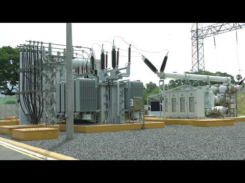 Inauguran subestación eléctrica en Tamanique