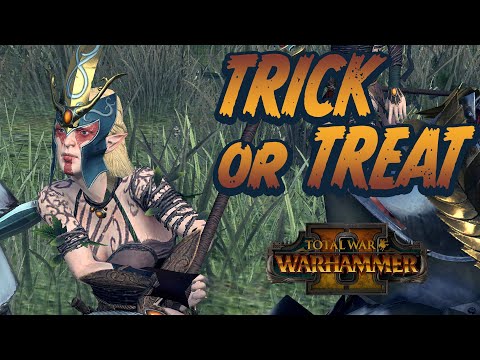 Loec's TRICK-or-TREATers - Wood Elves vs Empire // Total War: WARHAMMER II Multiplayer