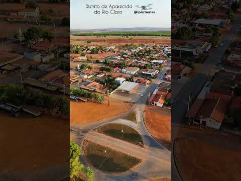 APARECIDA DO RIO CLARO, DISTRITO DE MONTES CLAROS DE GOIÁS, PROJETO VISÃO AÉREA - RIO CLARO