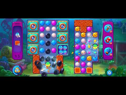 Fishdom Very Hard level 11665 no boosters フィッシュダム ベリーハード