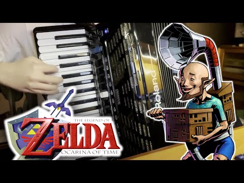 [Accordion]Song of Storms - The Legend of Zelda - Ocarina of Time - 嵐の歌