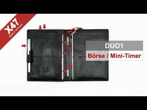 X47 | DUO 1 - Die Geldbörse oder der Mini-Timer ohne Münzfach