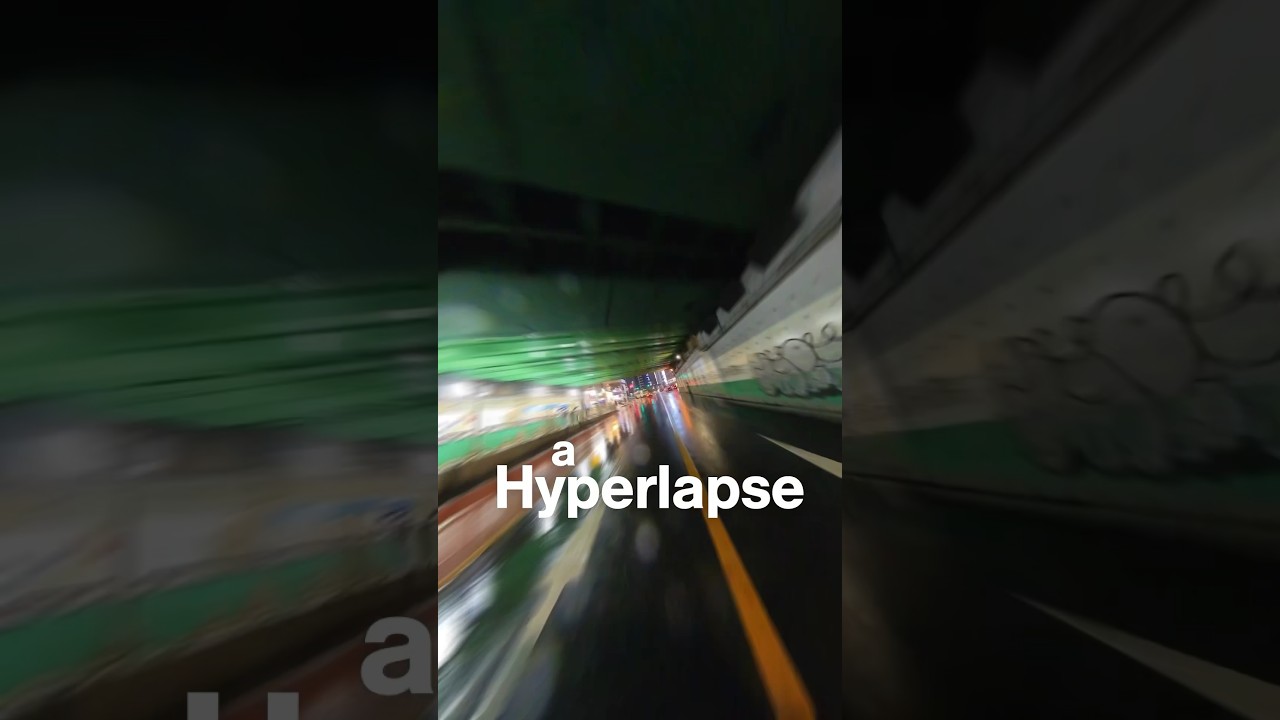 How to Hyperlapse✨ #shorts #tutorial