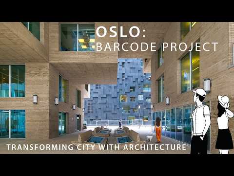 4K Oslo 🇳🇴 Barcode Project: Transforming City With Architecture