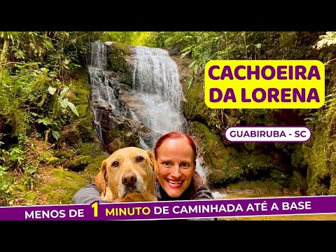 Cachoeira da Lorena - Menos de 1 minuto de caminhada - Guabiruba, Santa Catarina