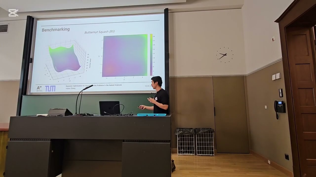 Mixed Variable Bayesian Optimization for the Natural Sciences @DPG 2026 Dresden 