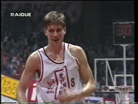 Semi Lega 93-94 2º Stefanel Trieste-Scavolini Pesaro (I)