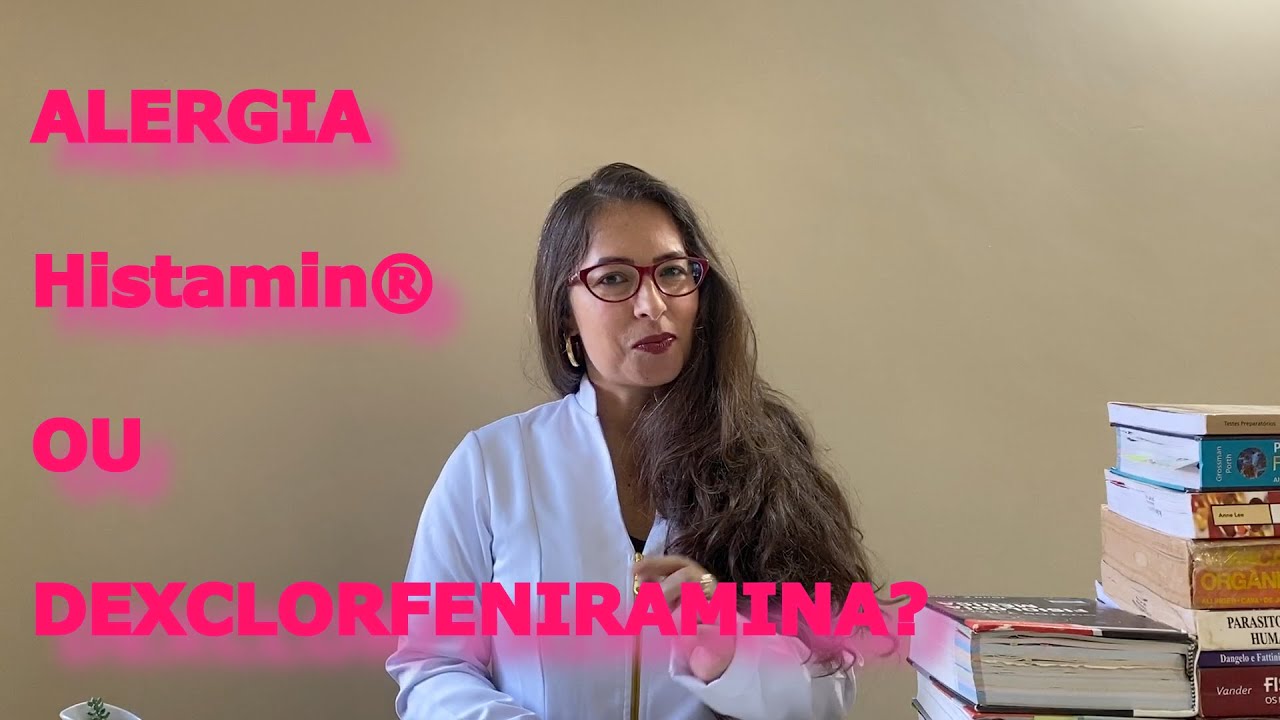 #ALERGIA MELHORA COM DEXCLORFENIRAMINA?