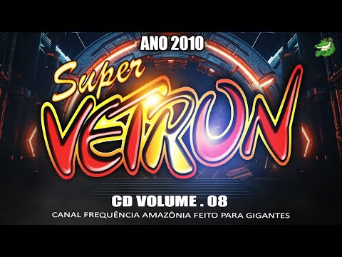 CD Super vetron o xodozão do pará volume 08 DJs Marcos e Gaiato ( ano 2010 ) Exclusivo cd relíquea