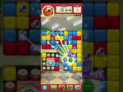 Toon blast Level 1914 1 boxing glove 3 stars