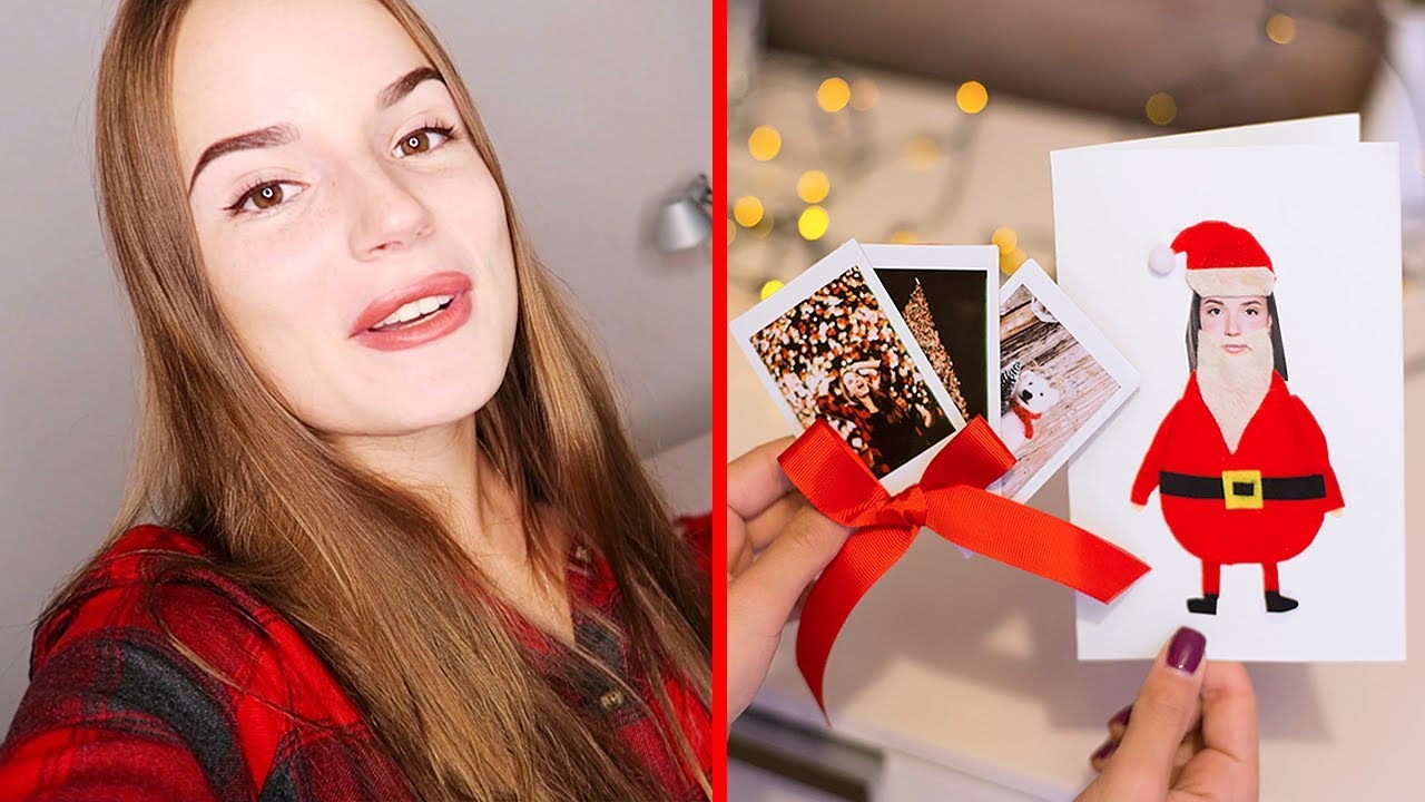 DIY НОВОГОДНИЕ ОТКРЫТКИ | Скрапбукинг