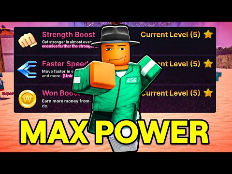 Spending $2,345,587 To MAX Out EVERY STATS in Ink Game (Roblox)