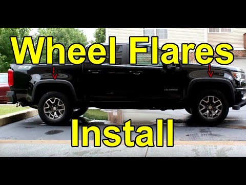 [HOW TO] Install OEM Fender Flares on a 2015-2022 Chevy Colorado (OEM) - NOT ZR2