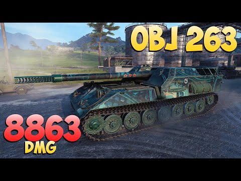 Obj 263 - 5 Kills 8.8K DMG - Serene! - World Of Tanks