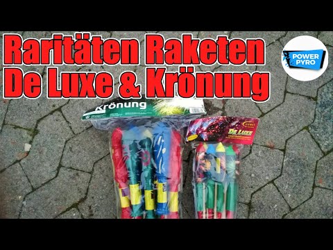 RARITÄTEN RAKETEN SCHIEßEN | DE LUXE & KRÖNUNG - COMET