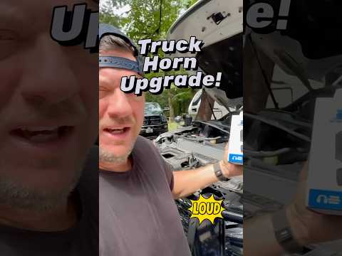 Hornblasters 12V Horn Upgrade! Sounds Like A Train!! #airhorn #airhornprank #hornblasters