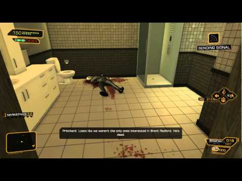 Deus Ex: Adam Jensen investigates the whereabouts of Brent Radford