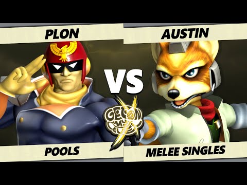 GOML X - Plon (Captain Falcon) Vs. Austin (Fox) Smash Melee - SSBM